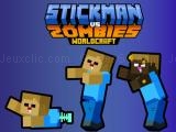 Jugar Stickman vs zombies worldcraft now