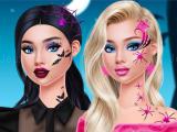 Jugar Pop culture halloween makeup