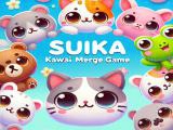 Jugar Suika kawaii cat merge game