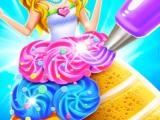 Jugar Rainbow princess cake maker now