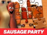 Jugar Sausage party jigsaw puzzle now