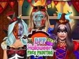 Jugar Bff halloween face painting now
