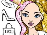 Jugar Fashion coloring glitter now