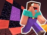 Jugar Noob steve nether now