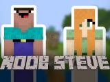 Jugar Noob steve head war now