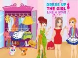 Jugar Dress up the girl like a star now