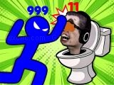 Jugar Stickman hero skibidi tower defense now