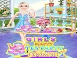 Jugar Girls tea party cooking now