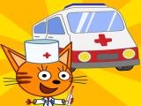 Jugar Kid e cats animal doctor games cat doctor game now