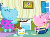 Jugar Hippo cooking school now