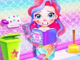 Jugar Baby mermaid caring games now
