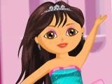 Jugar Dora ballerina dressup