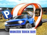 Jugar Monster-truck-parking free 3d blue