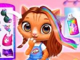 Jugar Kitty animal hair salon