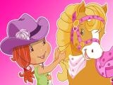 Jugar Strawberry shortcake and pony