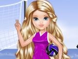 Jugar Barbie volleyball dress