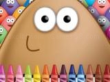 Jugar Pou coloring