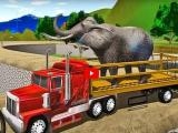 Jugar Big farm animal transport truck