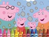 Jugar Peppa pig coloring now