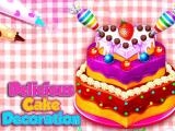 Jugar Delicious cake decoration now