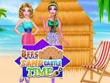 Jugar Bffs sand castle time now