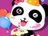 Jugar Happy birthday party with baby panda