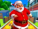 Jugar Santa city run street