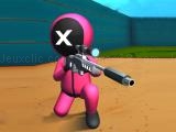 Jugar Squid game - 456 sniper challenge