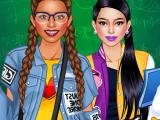 Jugar College student girl dress up now