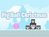 Jugar Pig ball christmas