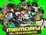 Jugar Ben 10 match 3 cards alien force