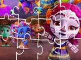 Jugar Super monster halloween jigsaw game now