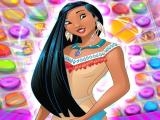 Jugar Pocahontas disney princess match 3 now