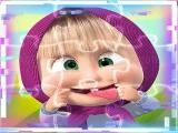 Jugar Masha and the bear match3 puzzle slides now