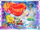 Jugar Little mermaid match3 puzzle now