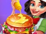 Jugar Burger cooking chef now