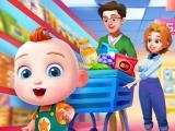 Jugar Cute family shopping