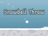 Jugar Snowball throw