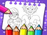 Jugar Miraculous ladybug coloring book