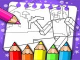 Jugar Minecraft coloring book
