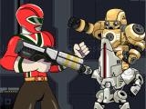 Jugar Power rangers war machine
