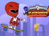 Jugar Power rangers skateboading
