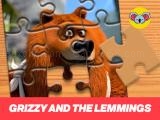 Jugar Grizzy and the lemmings jigsaw puzzle planet