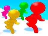 Jugar Stickmen color run switch