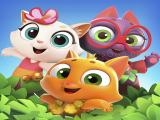 Jugar Match 3 space tropicats games on a tropical island