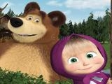 Jugar Farm masha and the bear educational games online now