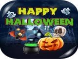 Jugar Happy halloween magic match 3 now