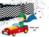 Jugar Cars 3d color by number now