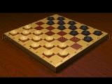 Jugar Checkers dama chess board