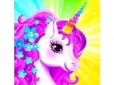 Jugar Unicorn dress up like princess